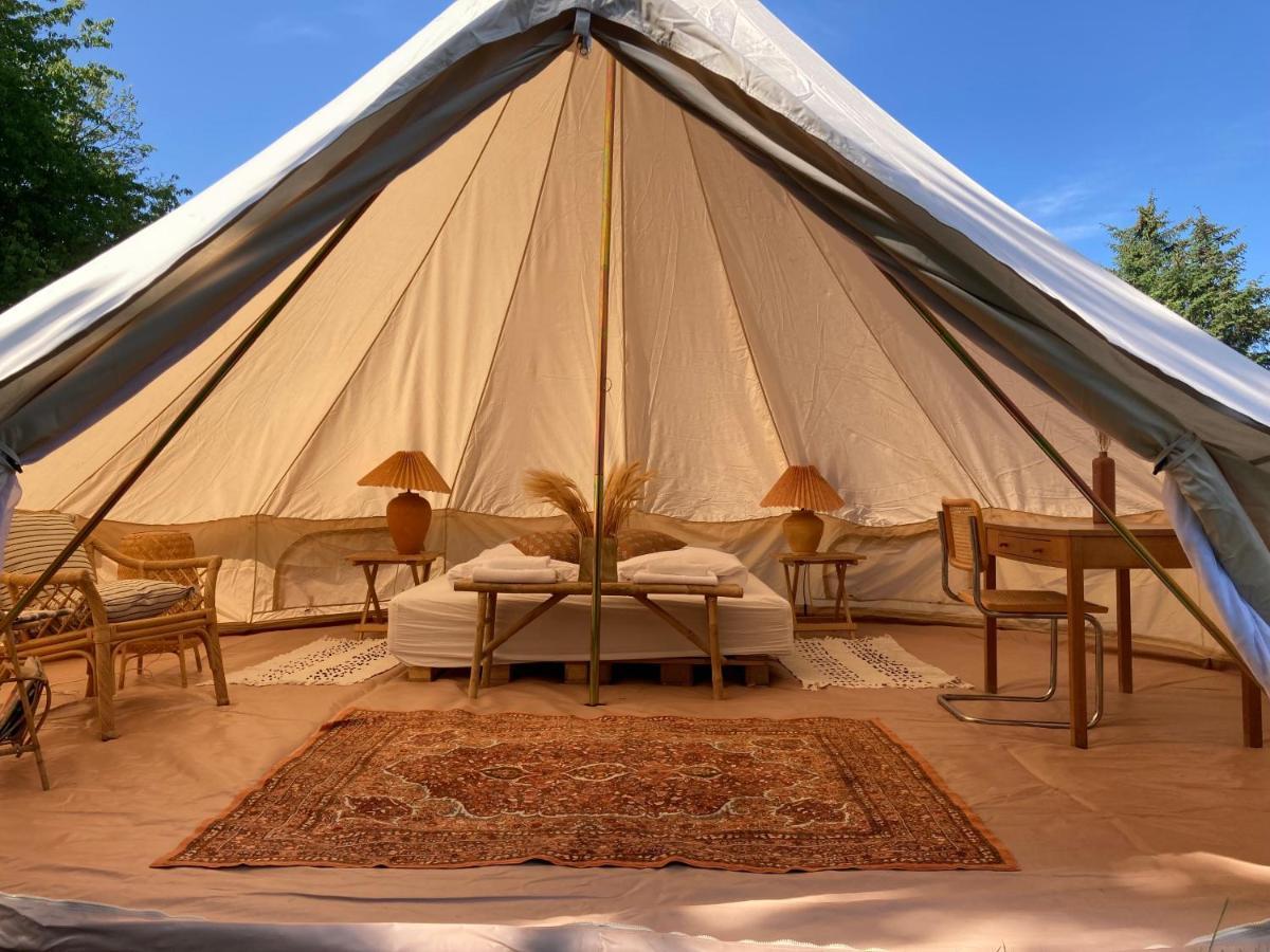 Hôtel Badsted Camping à Gudhjem Extérieur photo